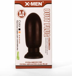 X-Men 9.6" Huge Butt Plug Black 1 - erotikshop