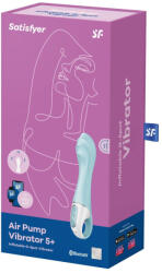  Air Pump Vibrator 5+ blue