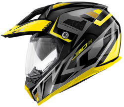  Kappa KV30 Evo enduro sisak, sárga-fekete-szürke L/60 (HKKV30RGYBY60)