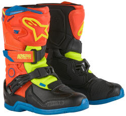  ALPINESTARS KIDS TECH 3S CSIZMAfluo narancs-fluo sárga-kék (2014524-4755)