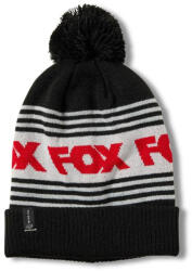  Fox Frontline téli kötött sapka, fekete-piros (28347-017)
