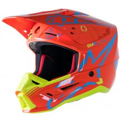 Alpinestars SM5 Action OR/YL bukósisak, XL (0110-7940-J)