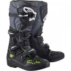 Alpinestars Tech5 Black/grey/yellow cross csizma (2015015-1055-13)