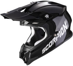Scorpion VX-16 Air Solid cross bukósisak, Black (46-100-03-05)