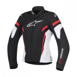 Alpinestars Stella T-GP PLUS R V2 női motoroskabát, FEKETE-FEHÉR-PIROS (3310517-123)