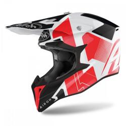 Airoh Wraap Raze bukósisak piros-fehér-fekete fényes (M140-1617-2XL)