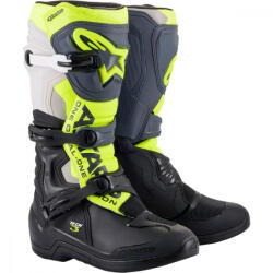 Alpinestars Tech 3 Crosscsizma, BLACK/FLUOYELLOW, 12=47 (2013018-1055-12)