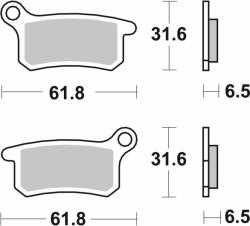  Mrp Első Fékbetét Sx65/85 (mrp-357f)