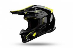 UFO Intrepid Black-neon yellow bukósisak XS MÉRET (UFHE155-XS-SZJ)