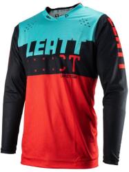  LEATT MOTO 4.5 Lite cross mez, fekete-piros-türkiz, L (LB-502303205-L)