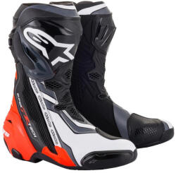  Alpinestars Racing Supertech R motoroscsizma, fekete-fehér-piros (2220021-1329)