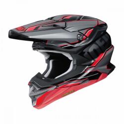 SHOEI VFX-WR ALLEGIANT TC-1 bukósisak, piros-fekete-szürke (1408110)