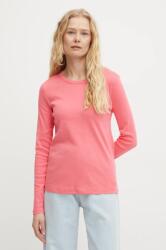 Benetton pamut hosszúujjú rózsaszín, 3GA2E16F9 - rózsaszín M - answear - 6 290 Ft
