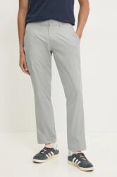 Abercrombie & Fitch nadrág férfi, szürke, egyenes, KI130-4117 - szürke 34/34