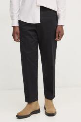 HUGO BOSS nadrág férfi, fekete, egyenes, 50530860 - fekete 52