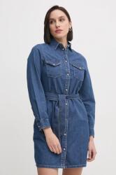 Pepe Jeans farmerruha REGULAR DENIM DRESS mini, egyenes, PL953581HX6 - kék XS