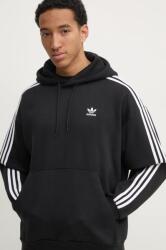 Adidas felső BAGGY HOODIE fekete, férfi, mintás, kapucnis, JC6251 - fekete M