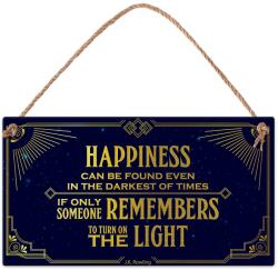Simetro Табелка Simetro - Happiness Can Be Found Even In The Darkest Of Times, J. K. Rowling (20099)