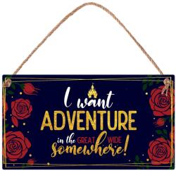 Simetro Табелка Simetro - I Want Adventure In The Great Wide Somewhere! (20129)