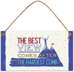 Simetro Табелка Simetro - The Best View Comes After The Hardest Climb (20092)