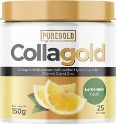 Pure Gold CollaGold Marha és Hal kollagén hialuronsavval 150g Lemonade