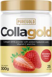 Pure Gold CollaGold Marha és Hal kollagén hialuronsavval 300g Strawberry Daiquiri