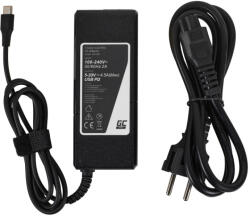 Movano Töltő HP / Toshiba / Acer / Asus / Lenovo / Dell laptopokhoz, 90W / 20V / 4, 5A / USB-C csatlakozás (ZZ/USBC90W)