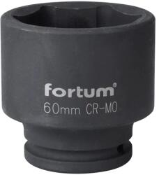 Fortum gépi (impakt) dugófej 3/4", 60 mm, L 70 mm, feketített, FORTUM (4703060)