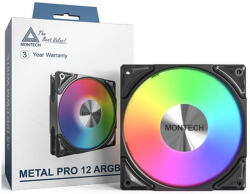 MONTECH Metal Pro ARGB (VEMTMTPRO120PBK)