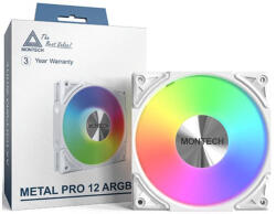 MONTECH Metal Pro ARGB (VEMTMTPRO120PWH)