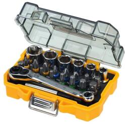 DEWALT - Trusa mica biti 25mm si tubulare, 24 piese [DT71516M-QZ] (DT71516M-QZ) - bricolaj-mag Set capete bit, chei tubulare