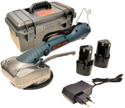  KrafTech KT-TIL-42v Csempe Vibrátor, 125mm Tárcsa, 2 DB 48V akkumulátorral (boazh755)