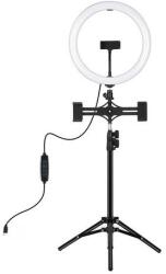 Puluz Ring light PULUZ with tripod and phone holder PKT3099B (PKT3099B) - jatekotthon