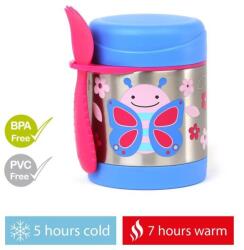 Skip Hop Zoo Termosz ételhez kanállal/villával Pillangó 325 ml, 3év+