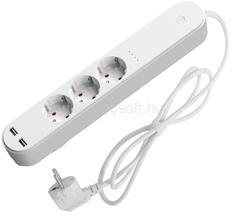 DENVER SHP-310U smart power strip okos hálózati hosszabbító és USB töltő (SHP-310U) (SHP-310U)