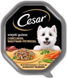 Cesar tacka 150 g hrana umeda pentru caini adulti in sos de pui, legume si patrunjel