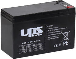 UPS Power 12V 7Ah zselés akkumulátor (MC7-12) (3395)
