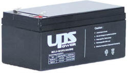 UPS Power 12V 3, 3Ah zselés akkumulátor (MC3.3-12) (2194)