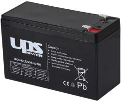 UPS Power 12V 9Ah zselés akkumulátor (MC9-12) (2306)