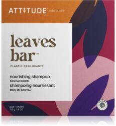 ATTITUDE Leaves Bar Sandalwood szilárd sampon tápláló hatással 113 g