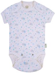 Bio Baby Бебешко боди с къс ръкав Bio Baby - Органичен памук, 62 cm, 3-4 месеца (97220124) - ozone