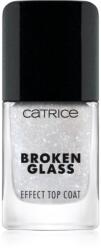 Catrice Broken Glass Effect Top Coat fedő körömlakk csillámporral árnyalat 050 Sparkling Reflection 10.5 ml