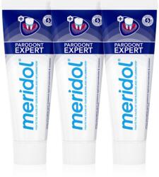 Meridol Parodont Expert fogkrém fogínyvérzés és fogágybetegség ellen 3x75 ml