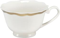 LE COQ PORCELAINE LE COQ Ionica Mokka csésze, tartalom: 0, 10 liter, magasság: 50 mm, arany szél