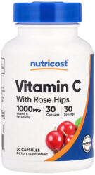 Nutricost Vitamin C with Rose Hips Capsules (30 Capsule)
