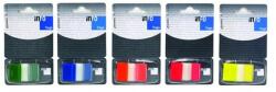 Global Notes Page marker GLOBAL Note Info Flags 7728-81 plastic 25x43 mm transparent/albastru 11443 (11443)