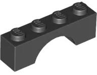 LEGO® 3659c11 - LEGO fekete boltív 1 x 4 méretű (3659c11)