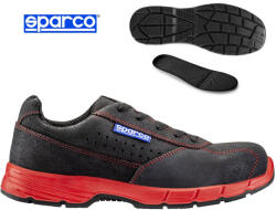 Sparco Munkavédelmi cipő SPARCO - CHALLENGE S1P fekete-piros 39-es (751939NRRS)