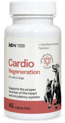  LAB-V LAB-V Cardio Regeneration - Szív- és érrendszeri támogatás kutyáknak és macskáknak 45 kapszula