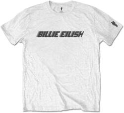 Billie Eilish Black Racer Logo White XL Ing (BILLIETS03MW04)